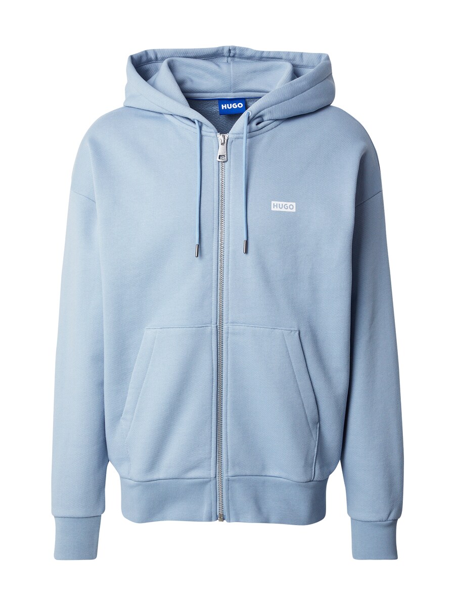 Толстовка с капюшоном на молнии HUGO Nardimez, пастельный синий
Толстовка с капюшоном на молнии HUGO Nardimez, пастельный синий