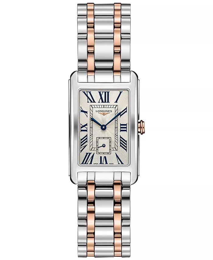 Женские швейцарские часы DolceVita из 18-каратного розового золота и нержавеющей стали с браслетом, 23x37 мм Longines, белый
Женские швейцарские часы DolceVita из 18-каратного розового золота и нержавеющей стали с браслетом, 23x37 мм Longines, белый