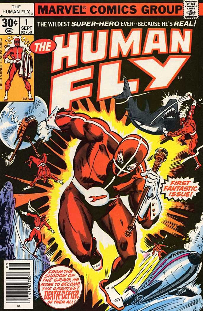 HUMAN FLY #1-19 Stuntman SuperHero The Complete Series! (THE HUMAN FLY (1977 MARVEL)) (MARVEL)
HUMAN FLY #1-19 Stuntman SuperHero The Complete Series! (THE HUMAN FLY (1977 MARVEL)) (MARVEL)