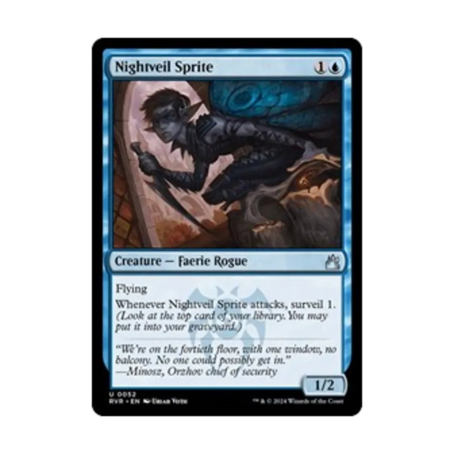 CCG Спрайт Ночной Покрова (U), MTG - Ravnica Remastered
CCG Спрайт Ночной Покрова (U), MTG - Ravnica Remastered