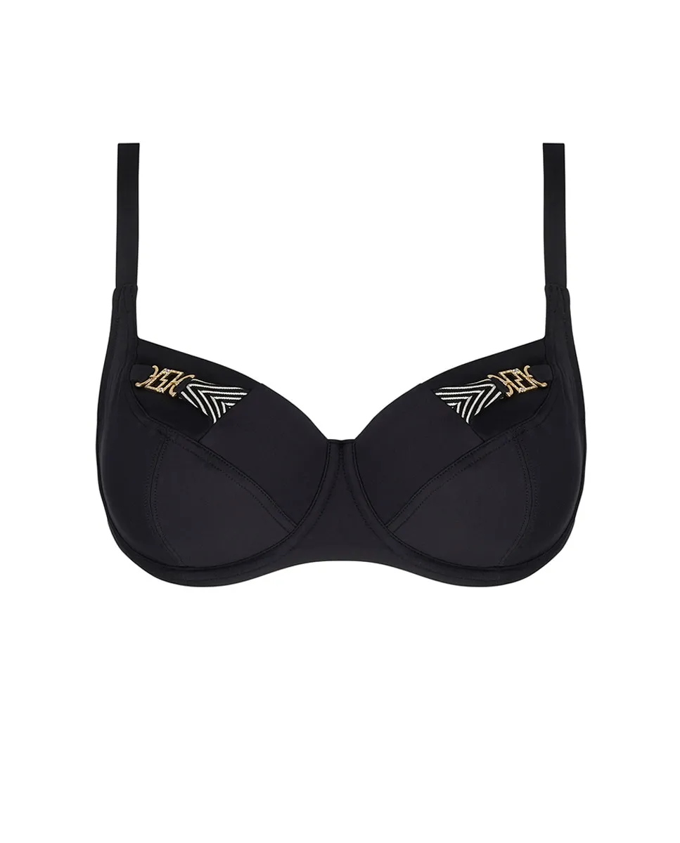 Женский бюстгальтер бикини без подкладок с косточками Lise Charmel, черный
Женский бюстгальтер бикини без подкладок с косточками Lise Charmel, черный