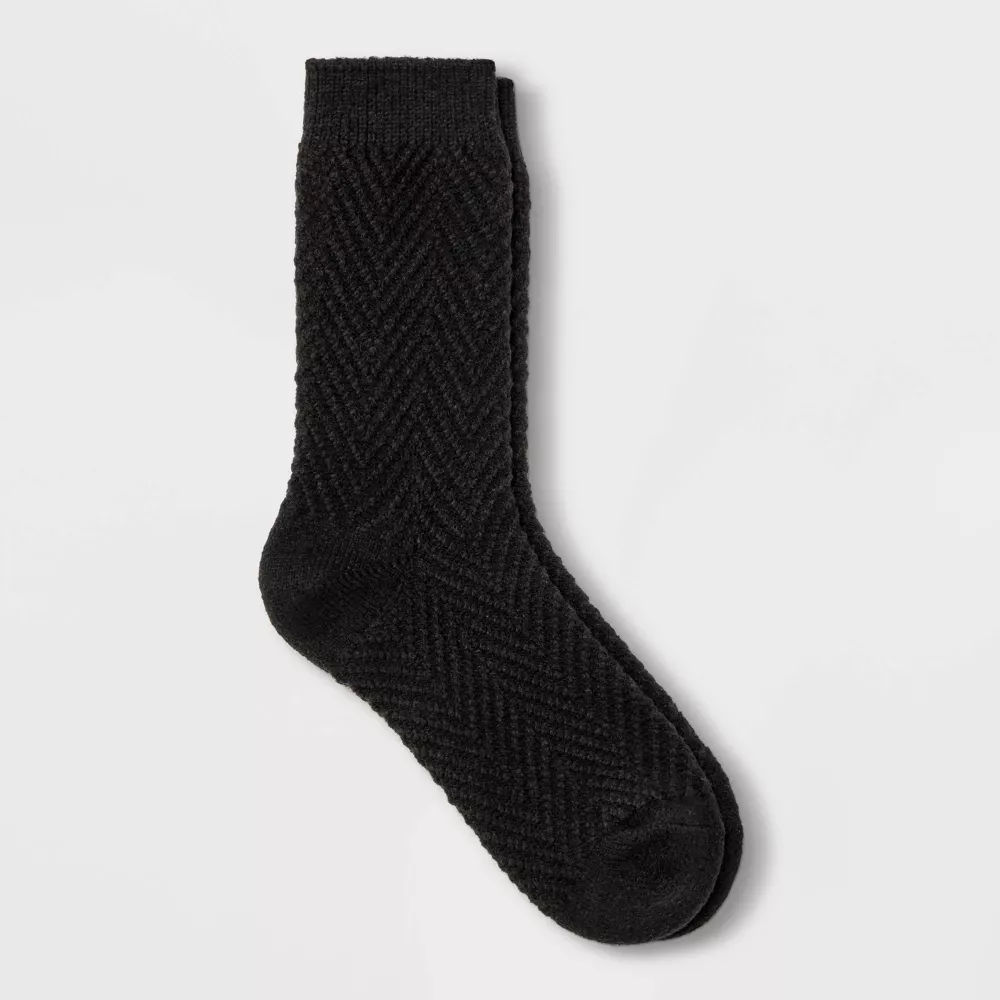 Женские носки Chevron Textured Supersoft Crew Boot Socks Universal Thread, цвет Black
Женские носки Chevron Textured Supersoft Crew Boot Socks Universal Thread, цвет Black
