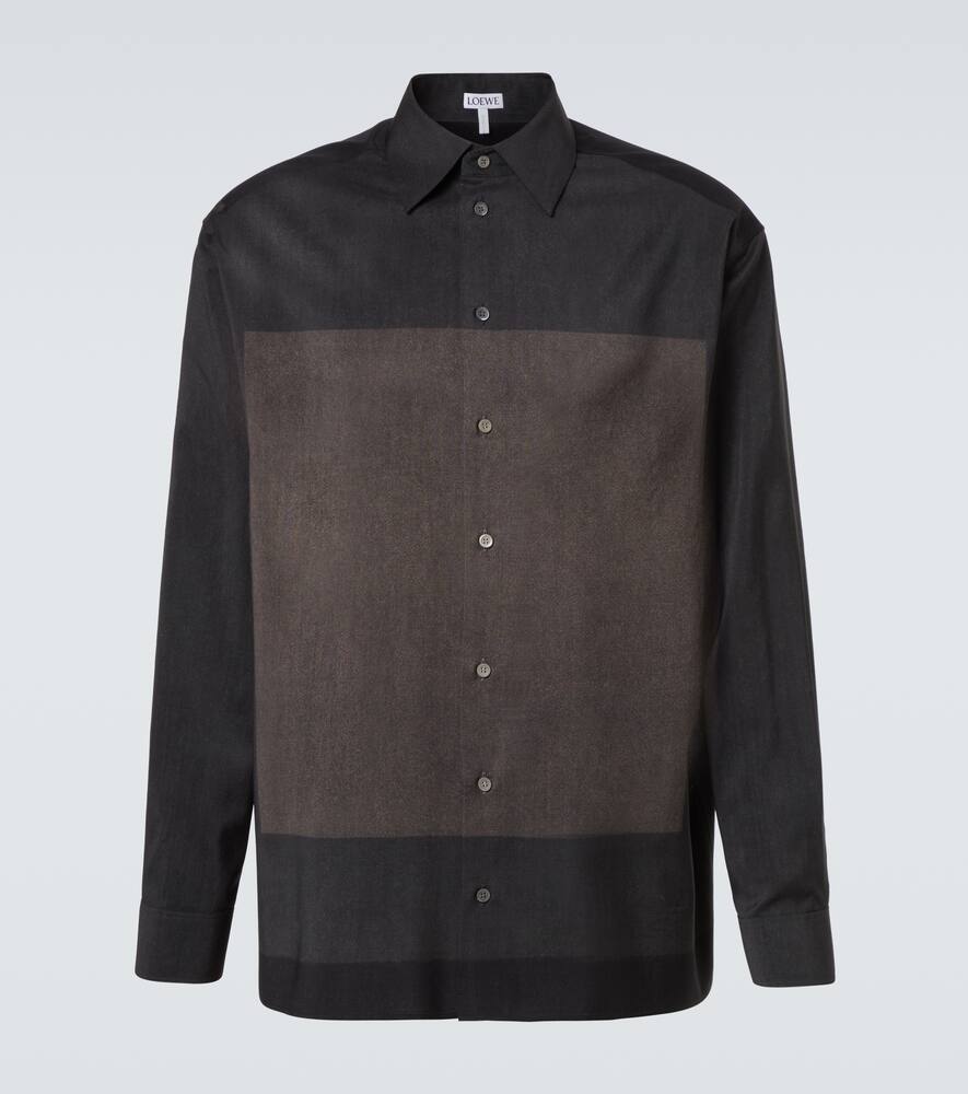 Шерстяная рубашка Albers Loewe, Black/Grey
Шерстяная рубашка Albers Loewe, Black/Grey