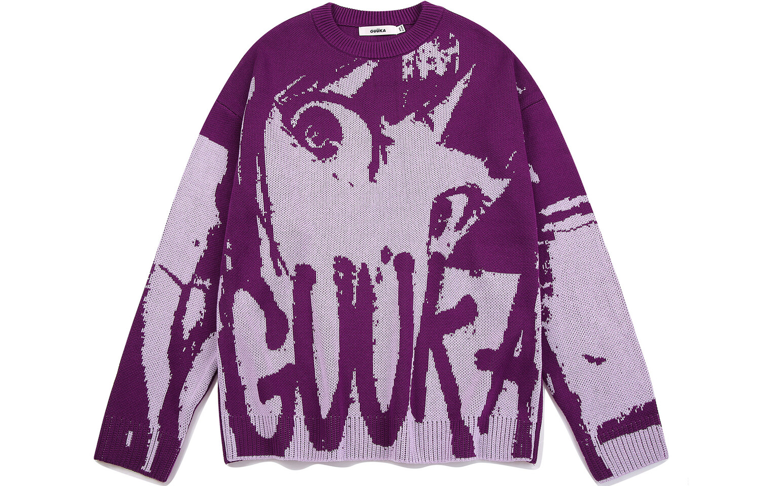 Свитер унисекс Guuka, фиолетовый
Свитер унисекс Guuka, фиолетовый