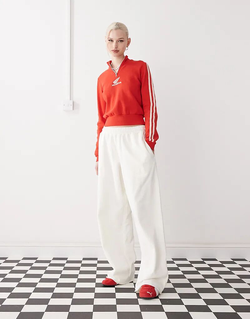 COLLUSION экстремально свободные потертые джоггеры цвета экрю 
COLLUSION экстремально свободные потертые джоггеры цвета экрю