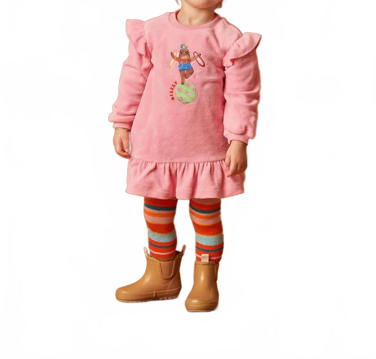 Розовое платье-свитер Circus Artist Doppy Oilily
Розовое платье-свитер Circus Artist Doppy Oilily