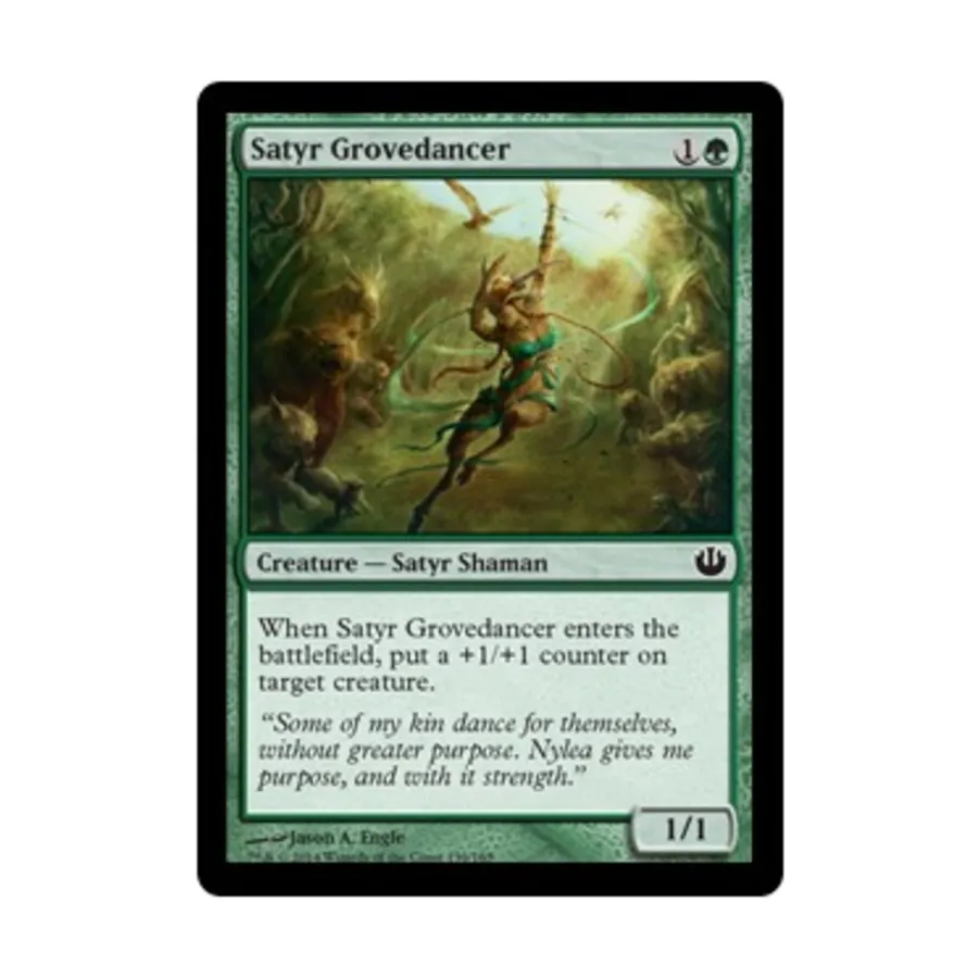 CCG Сатир Гроведансер (К), MTG - Journey into Nyx
CCG Сатир Гроведансер (К), MTG - Journey into Nyx