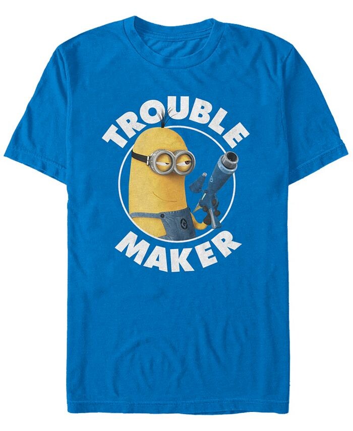 Мужская футболка с короткими рукавами Minions Kevin Trouble Maker Fifth Sun, синий
Мужская футболка с короткими рукавами Minions Kevin Trouble Maker Fifth Sun, синий