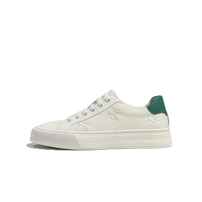 Devanro Износостойкие противоскользящие скейтерские кеды мужские белые, цвет White 
Devanro Износостойкие противоскользящие скейтерские кеды мужские белые, цвет White