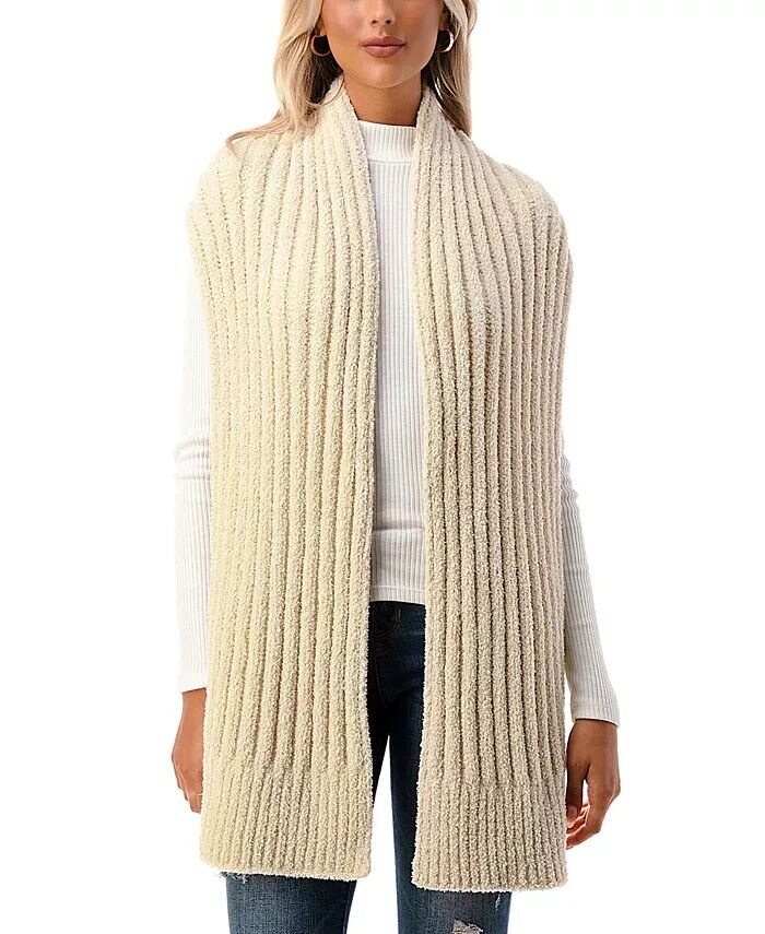 Женский ультрамягкий однотонный шарф в рубчик Marcus Adler, слоновая кость
Женский ультрамягкий однотонный шарф в рубчик Marcus Adler, слоновая кость