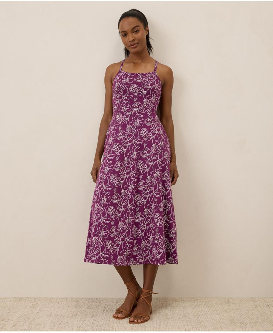 Женское миди-платье приталенного силуэта с расклешенной юбкой Pact, Looking glass floral sangria
Женское миди-платье приталенного силуэта с расклешенной юбкой Pact, Looking glass floral sangria