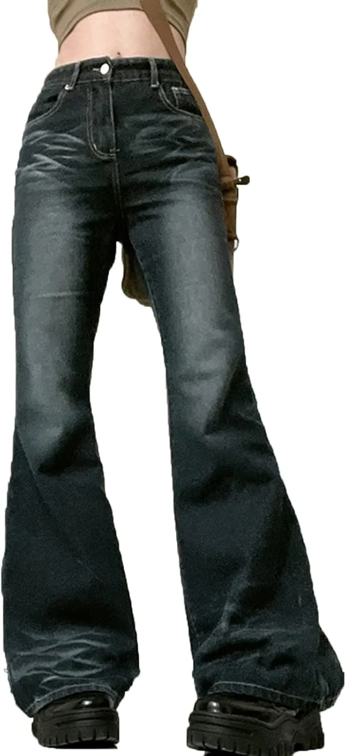 ICNGLKSND женские джинсы с высокой талией, широкие, прямые, в стиле Y2K
ICNGLKSND женские джинсы с высокой талией, широкие, прямые, в стиле Y2K