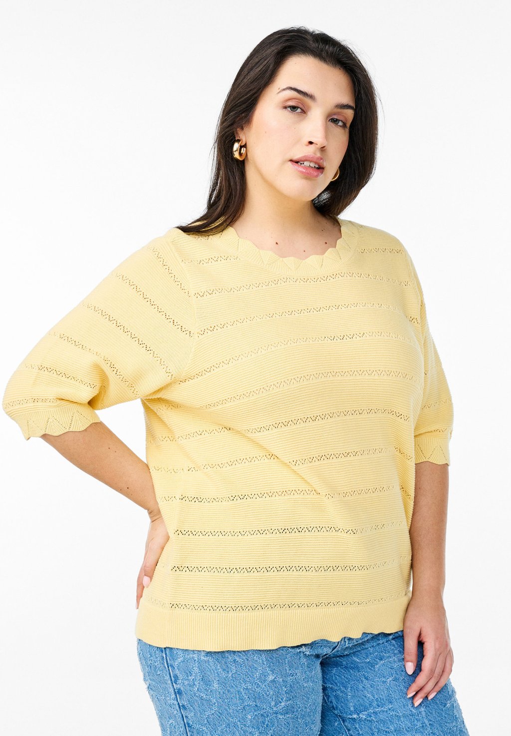 Джемпер REGULAR FIT Zizzi, светло-желтый
Джемпер REGULAR FIT Zizzi, светло-желтый