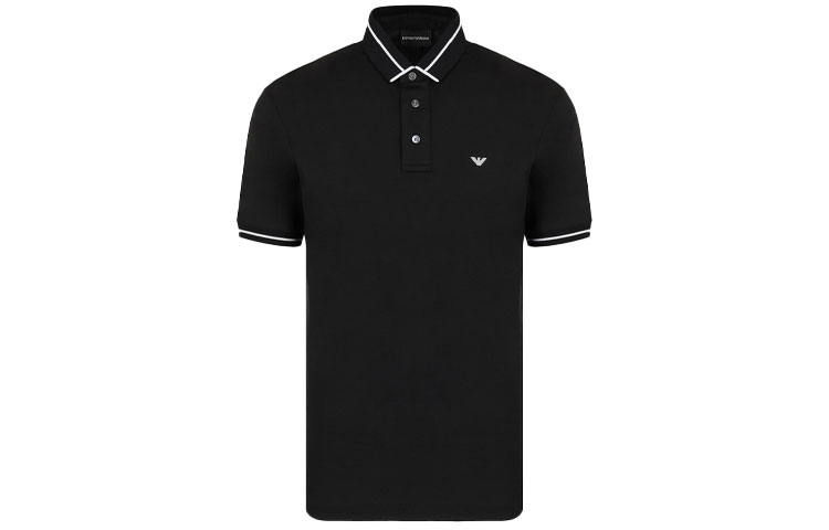 EMPORIO ARMANI Мужская черная поло, Черный, EMPORIO ARMANI Мужская черная поло
EMPORIO ARMANI Мужская черная поло, Черный, EMPORIO ARMANI Мужская черная поло