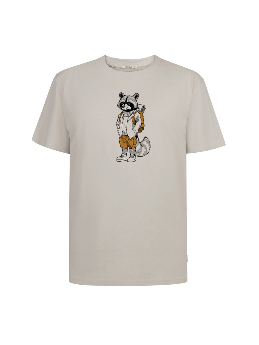 Рубашка GREENBOMB Animal Raccoon Hike, белый
Рубашка GREENBOMB Animal Raccoon Hike, белый