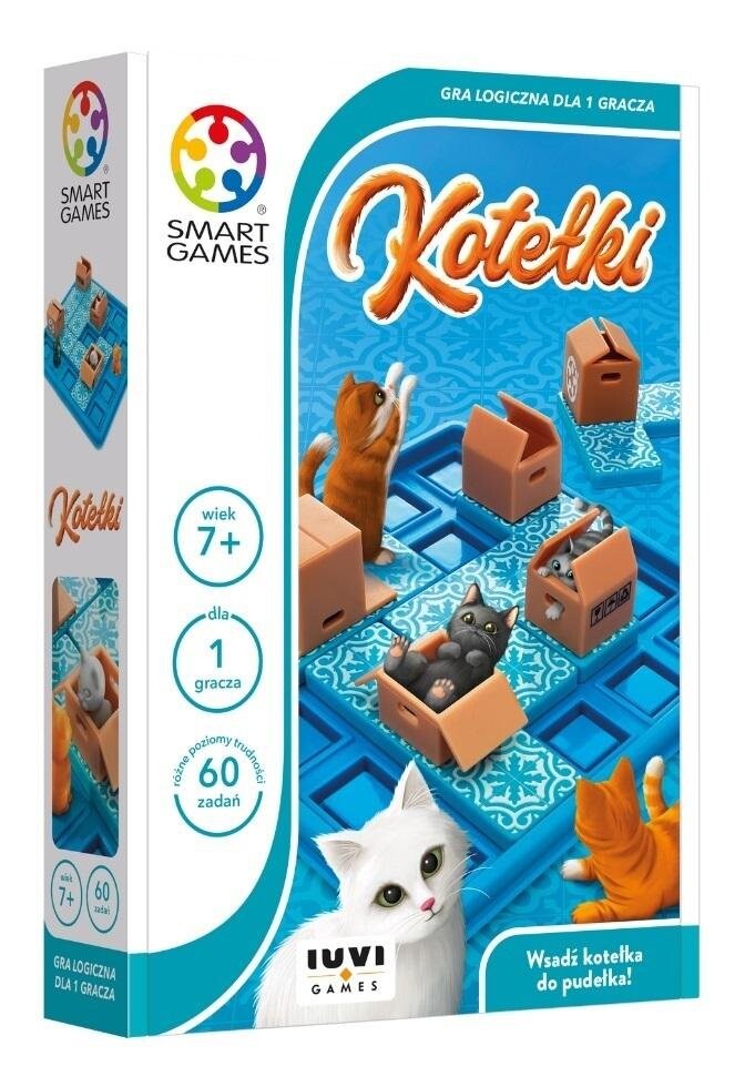 Кошки, игра-головоломка, Smart Games, IUVI Games, 462325
Кошки, игра-головоломка, Smart Games, IUVI Games, 462325
