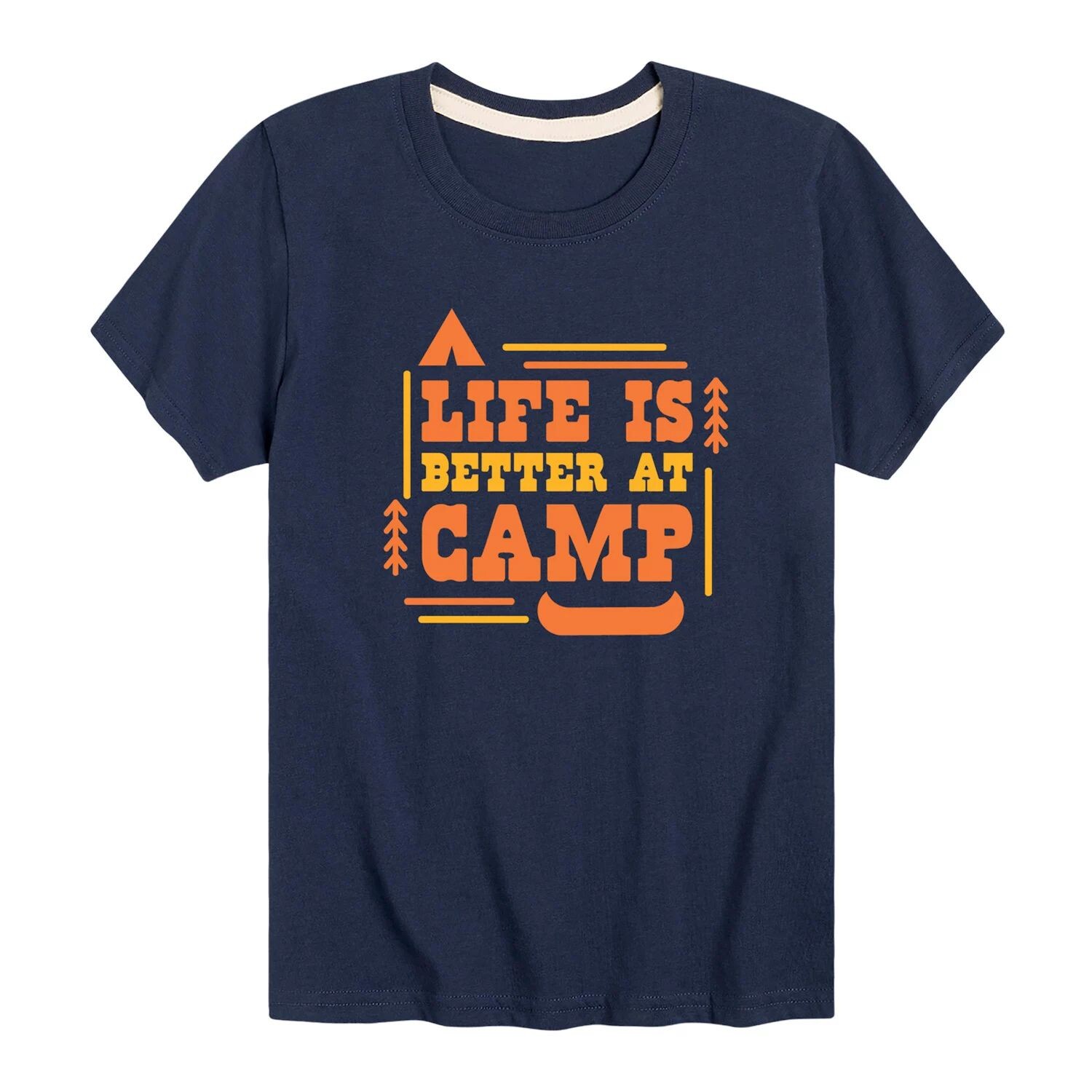Футболка с рисунком для мальчиков 8–20 лет «Жизнь лучше в лагере» Licensed Character
Футболка с рисунком для мальчиков 8–20 лет «Жизнь лучше в лагере» Licensed Character