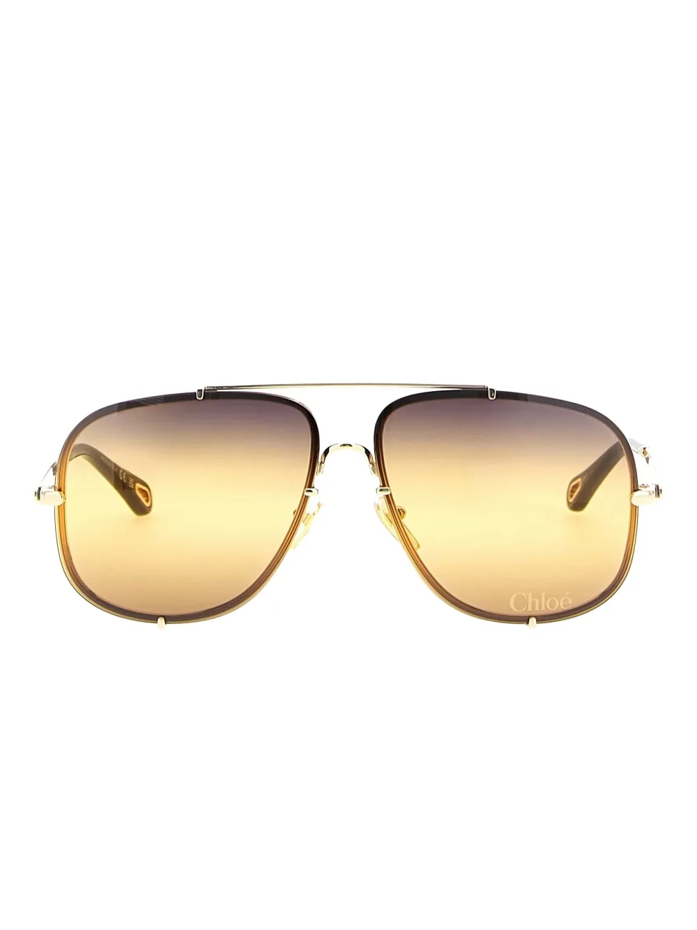 Солнцезащитные очки-пилоты Chloé, золотой
Солнцезащитные очки-пилоты Chloé, золотой