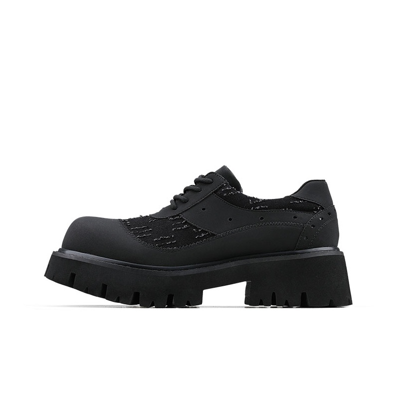 Rakura Series Уникальный дизайн, Стиль вайлдленд, Потертые джинсовые дерби, Повседневная обувь Унисекс Черный HANQIAORIJI
Rakura Series Уникальный дизайн, Стиль вайлдленд, Потертые джинсовые дерби, Повседневная обувь Унисекс Черный HANQIAORIJI