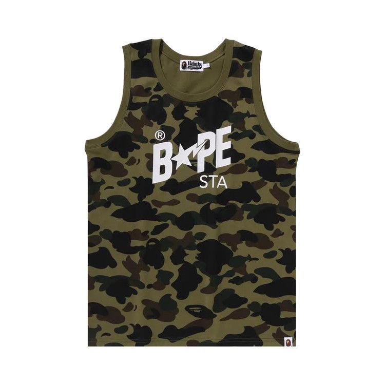 Топ BAPE 1st Camo Bape Sta Tank Top, Green
Топ BAPE 1st Camo Bape Sta Tank Top, Green