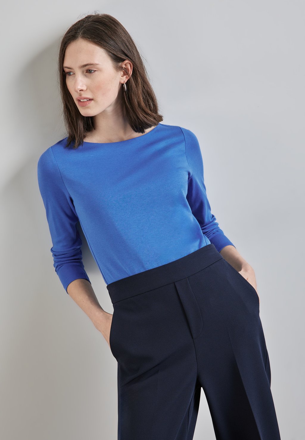 Рубашка с длинными рукавами BASIC Street One, светло-голубой/меланж
Рубашка с длинными рукавами BASIC Street One, светло-голубой/меланж