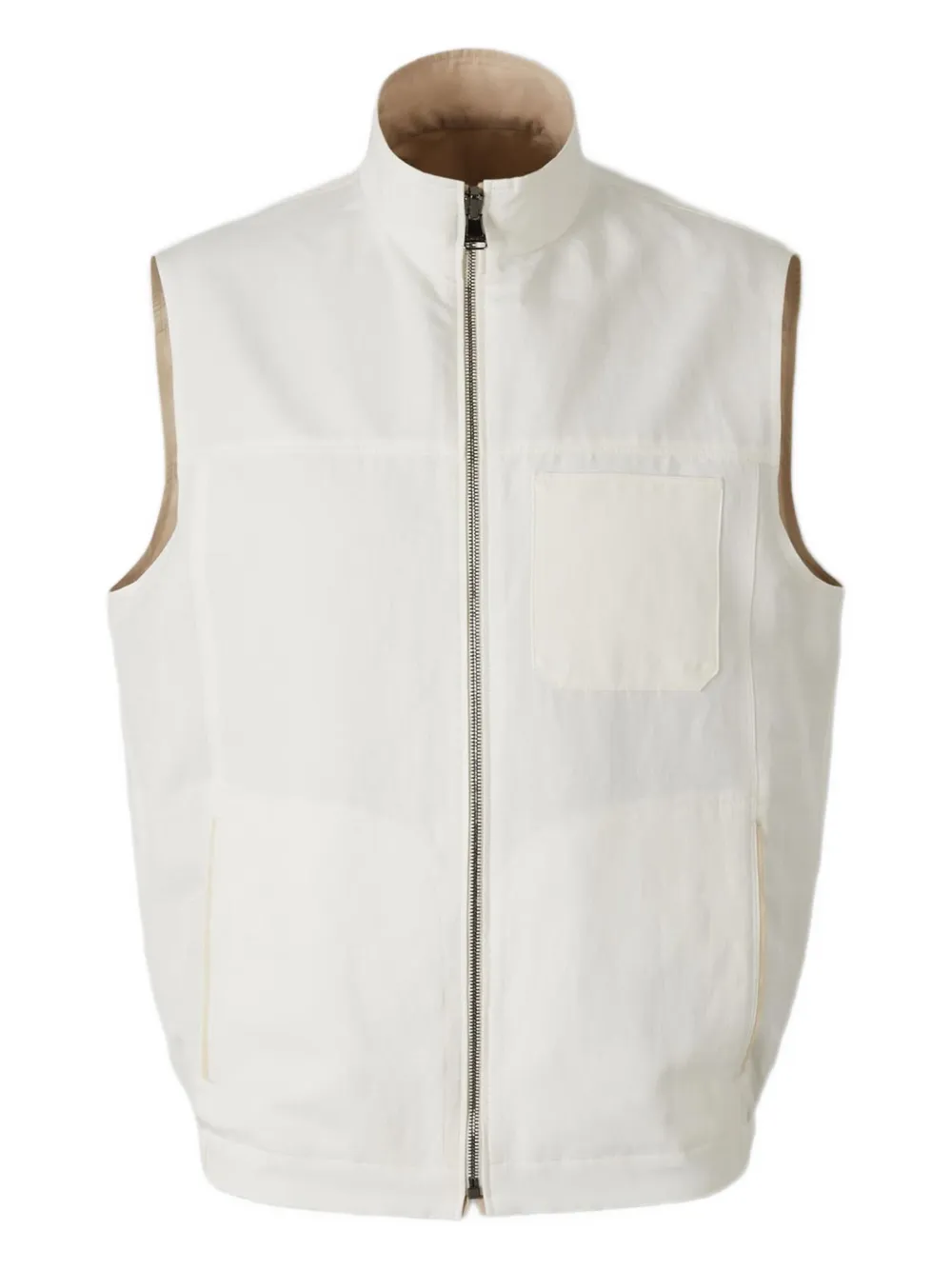 Двусторонний жилет Canali, нейтральный
Двусторонний жилет Canali, нейтральный