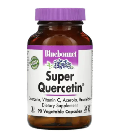 Кверцетин Super Quercetin 90 капсул Bluebonnet Nutrition
Кверцетин Super Quercetin 90 капсул Bluebonnet Nutrition