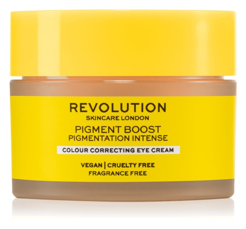 Крем для глаз, корректирующий темные круги и морщины Revolution Skincare Boost Pigment
Крем для глаз, корректирующий темные круги и морщины Revolution Skincare Boost Pigment