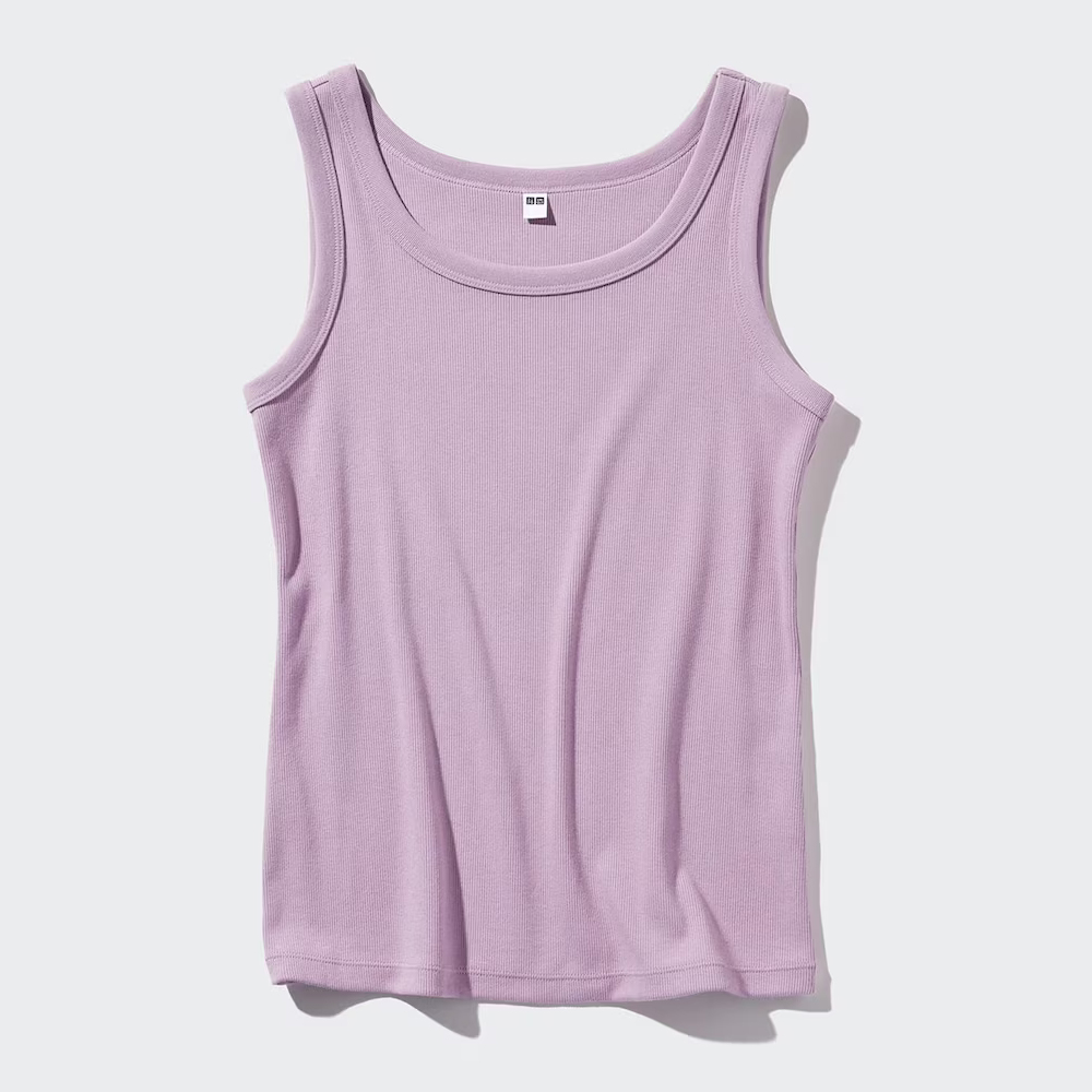 Майка мягкая Uniqlo в рубчик, фиолетовый
Майка мягкая Uniqlo в рубчик, фиолетовый