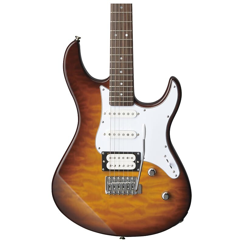 Yamaha PAC212VQM Электрогитара со стеганым верхом из клена, Табачно-коричневый Sunburst
Yamaha PAC212VQM Электрогитара со стеганым верхом из клена, Табачно-коричневый Sunburst