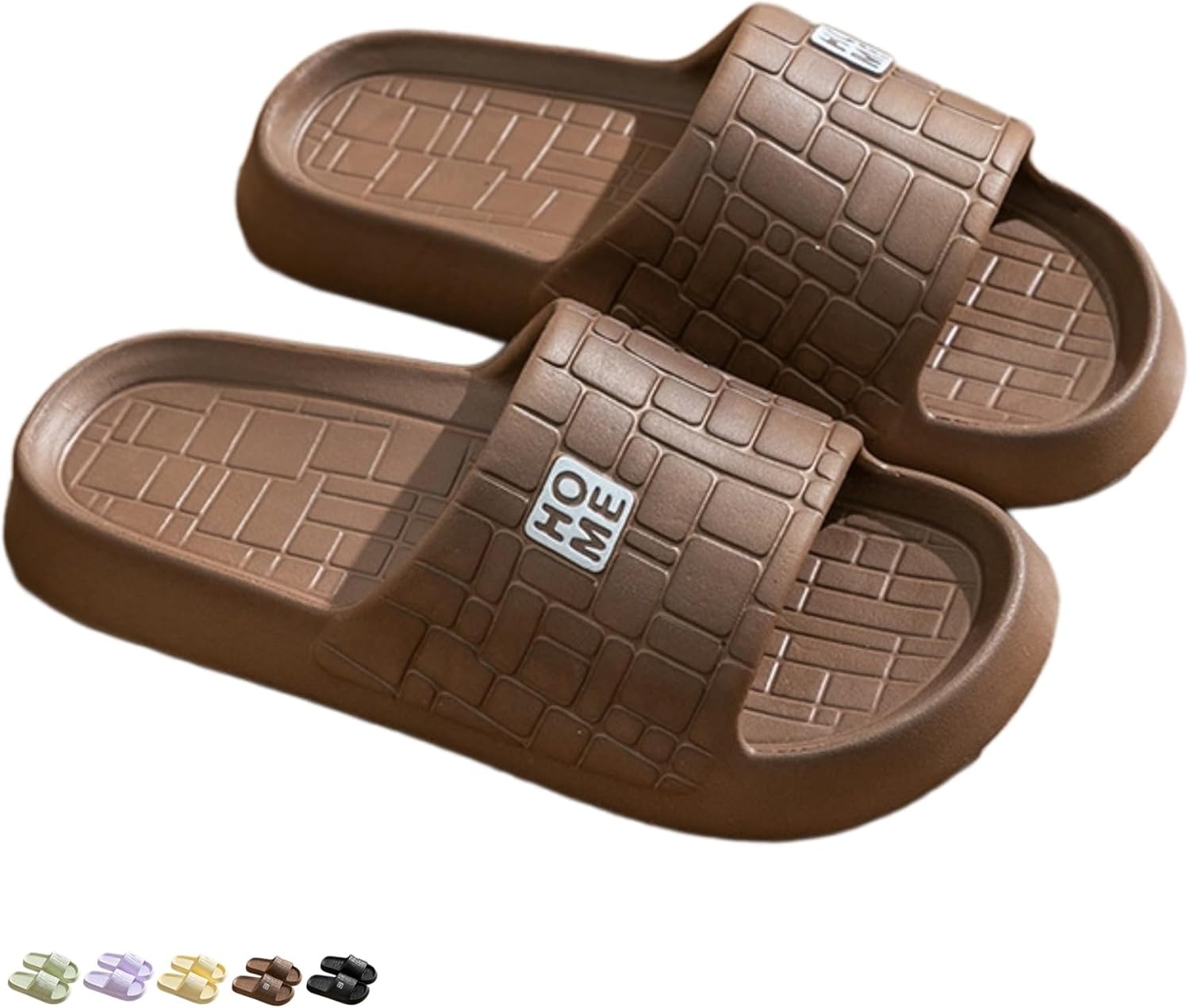 Домашние сандалии iwhgrmp, пляжные сандалии, сланцы с шахматным узором для мужчин и женщин, летние сандалии, нескользящие шлепанцы для душа, открытый носок, толстая подошва, домашняя обувь, тапочки для ванной, Coffee
Домашние сандалии iwhgrmp, пляжные сандалии, сланцы с шахматным узором для мужчин и женщин, летние сандалии, нескользящие шлепанцы для душа, открытый носок, толстая подошва, домашняя обувь, тапочки для ванной, Coffee