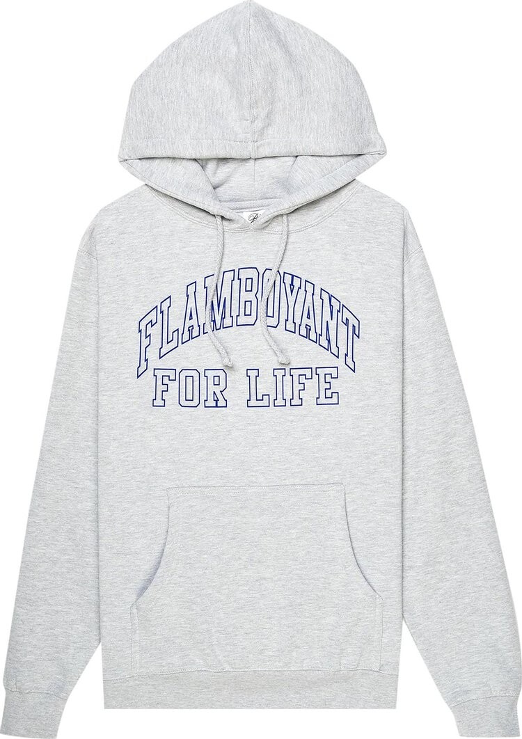 Худи Pleasures Flamboyant Hoodie 'Grey', серый 
Худи Pleasures Flamboyant Hoodie 'Grey', серый