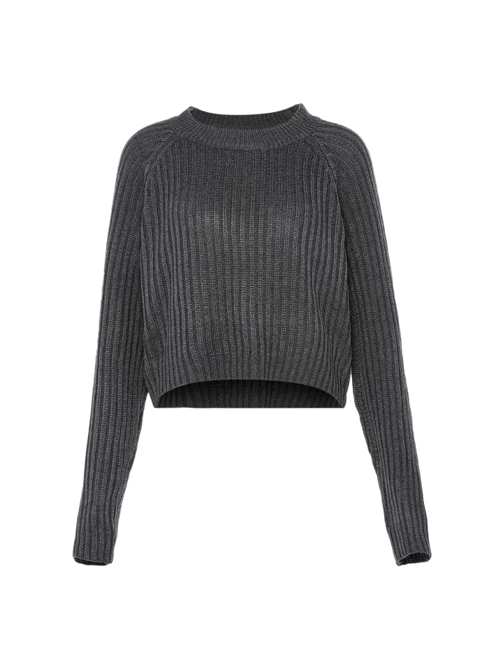 Женский свитер темно-серого меланжевого цвета myMo
Женский свитер темно-серого меланжевого цвета myMo