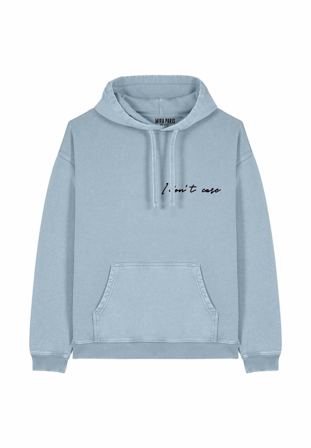 Толстовка I DONT CARE EMBROIDERY UNISEX VINTAGE con cappuccio Mira Paris, светло-голубой
Толстовка I DONT CARE EMBROIDERY UNISEX VINTAGE con cappuccio Mira Paris, светло-голубой