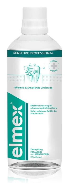 Ополаскиватель для чувствительных зубов Elmex Sensitive Professional Pro-Argin
Ополаскиватель для чувствительных зубов Elmex Sensitive Professional Pro-Argin
