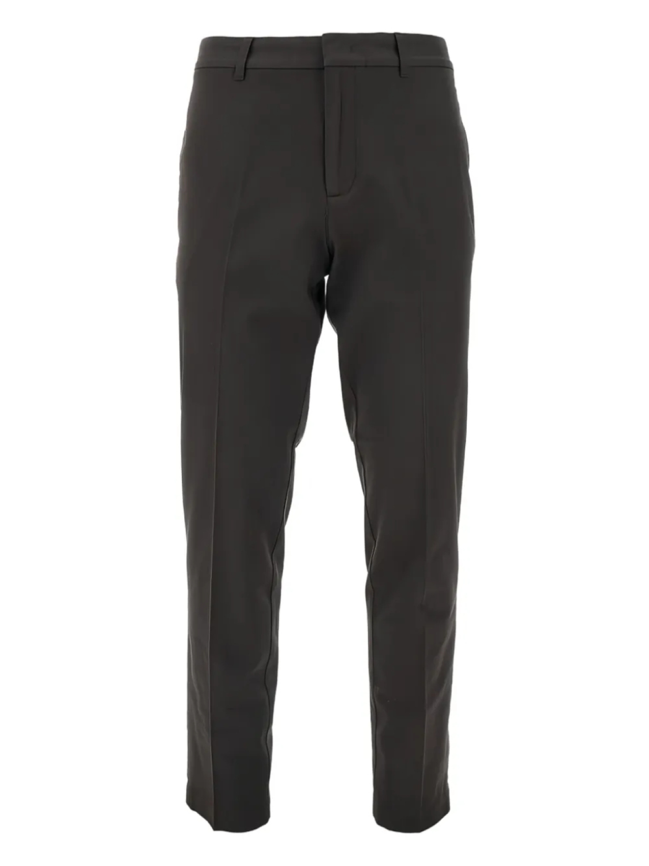 Прямые брюки из натуральной шерсти Emporio Armani, черный 
Прямые брюки из натуральной шерсти Emporio Armani, черный