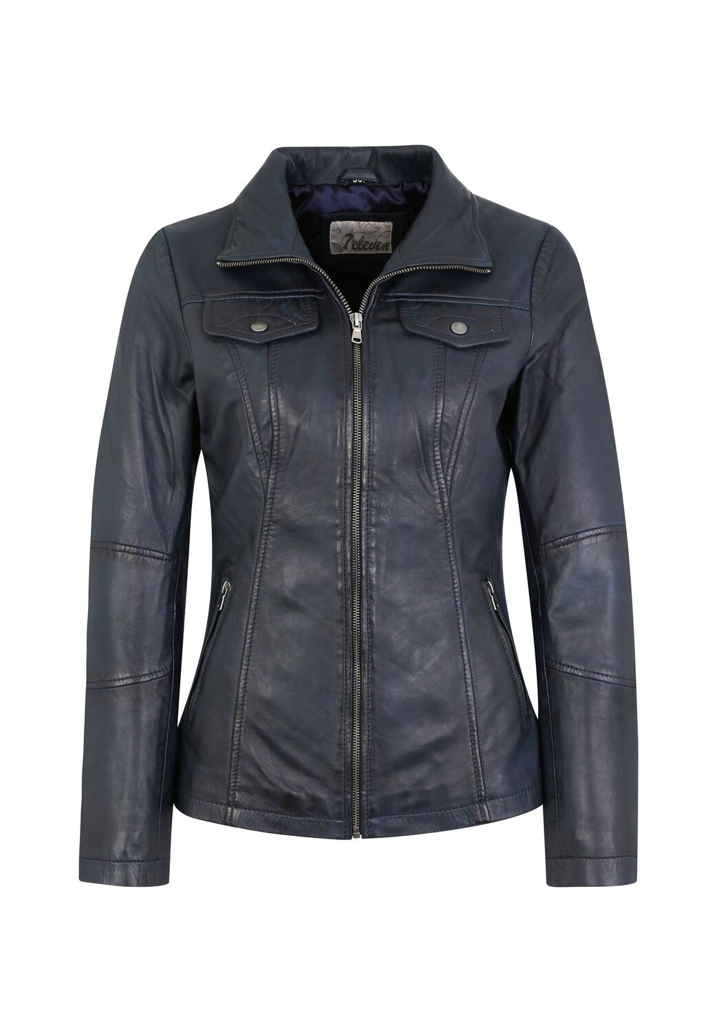 Кожаная куртка Perugia классического дизайна 7eleven, темно-синий
Кожаная куртка Perugia классического дизайна 7eleven, темно-синий