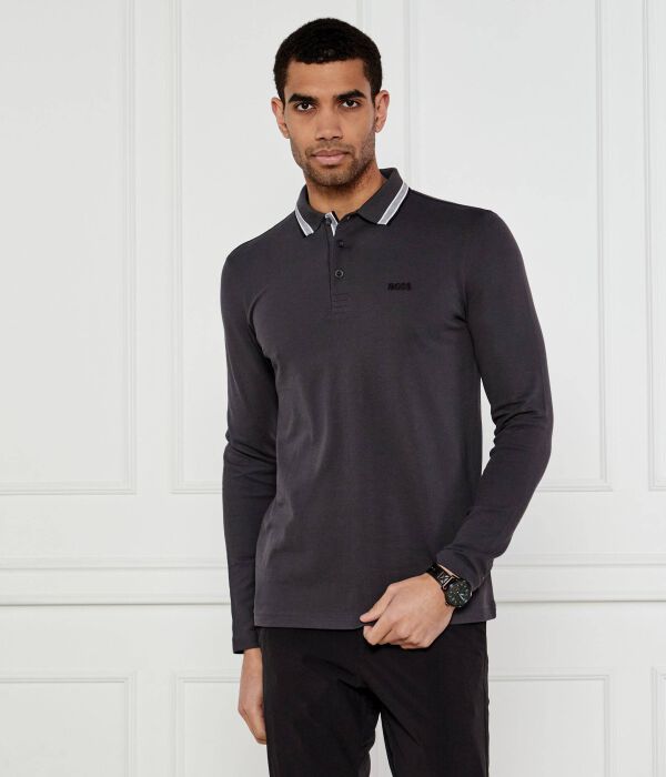 Рубашка поло Regular fit Boss Green, черный
Рубашка поло Regular fit Boss Green, черный