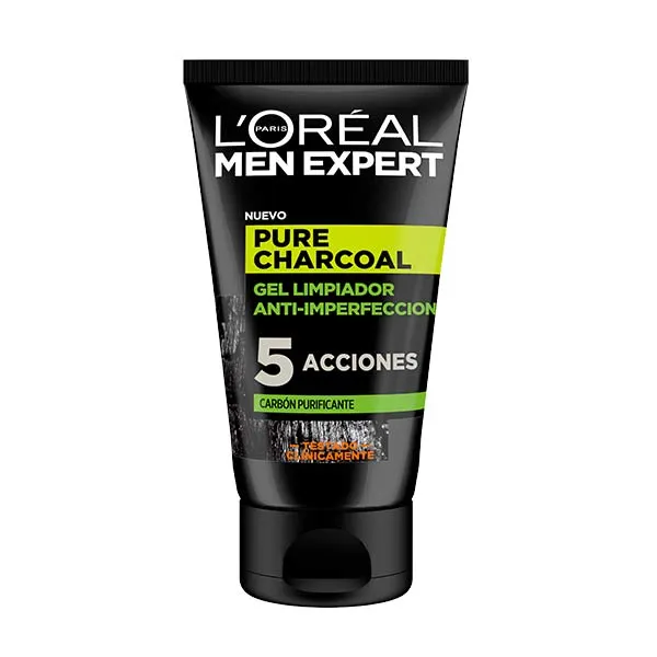 Очищающий гель для лица против прыщей Pure Charcoal Gel limpiador L'Oreal, 100 ml
Очищающий гель для лица против прыщей Pure Charcoal Gel limpiador L'Oreal, 100 ml