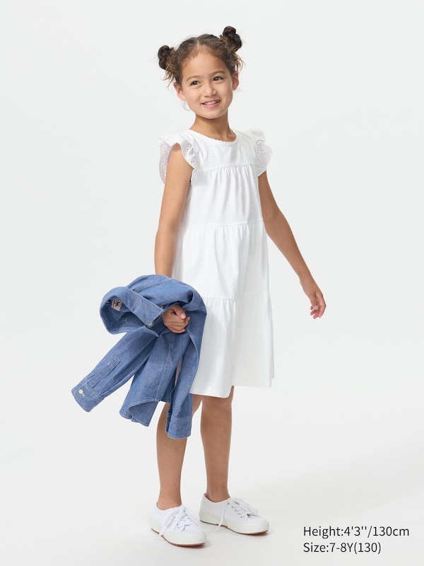 Комбинированное платье с коротким рукавом Uniqlo, 00 white
Комбинированное платье с коротким рукавом Uniqlo, 00 white