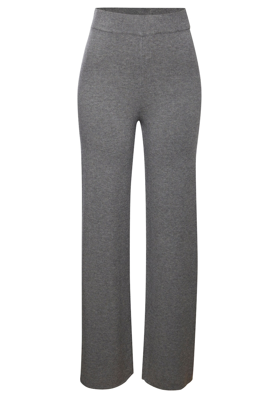 Широкие брюки LASCANA, темно-серый
Широкие брюки LASCANA, темно-серый