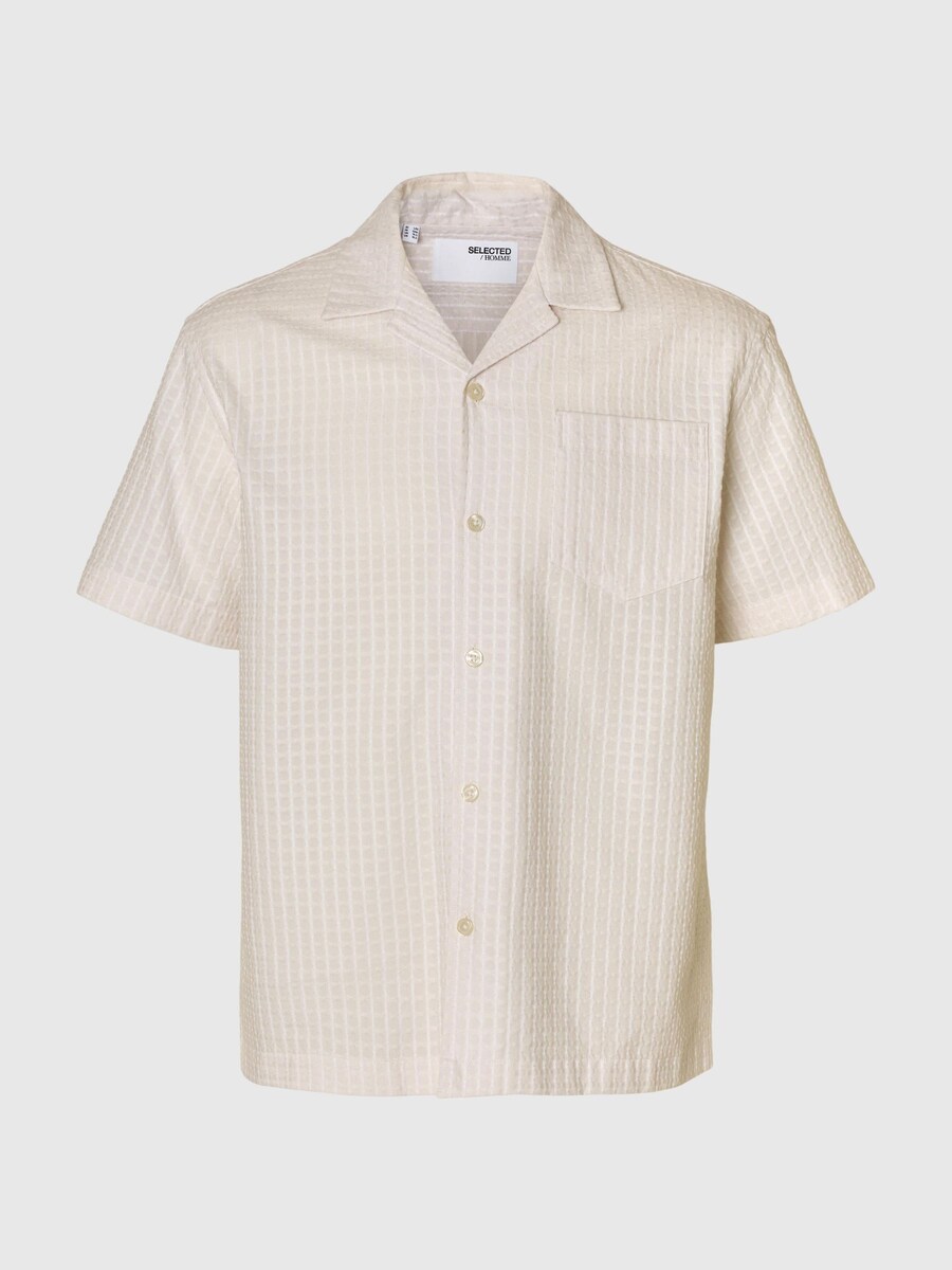 Рубашка на пуговицах Comfort fit SELECTED, светло-серый
Рубашка на пуговицах Comfort fit SELECTED, светло-серый