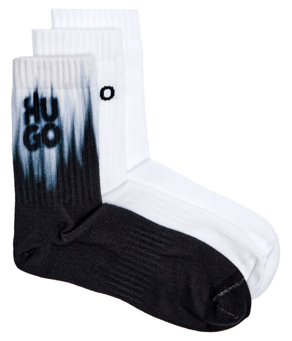 Носки мужские Hugo Bodywear на резинке 3 пары, черно-белый
Носки мужские Hugo Bodywear на резинке 3 пары, черно-белый