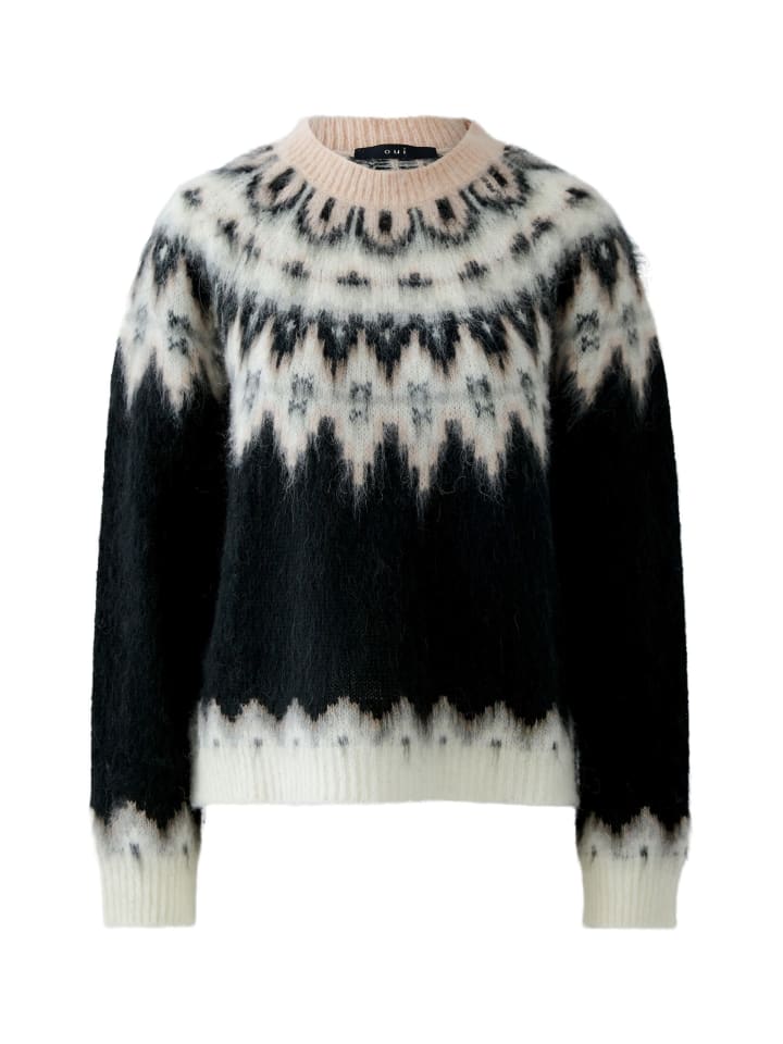 Свитер черно-красный Oui
Свитер черно-красный Oui