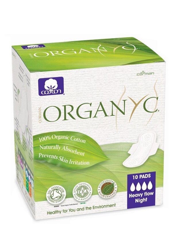 Organyc Bio гигиенические салфетки, 10 шт.
Organyc Bio гигиенические салфетки, 10 шт.