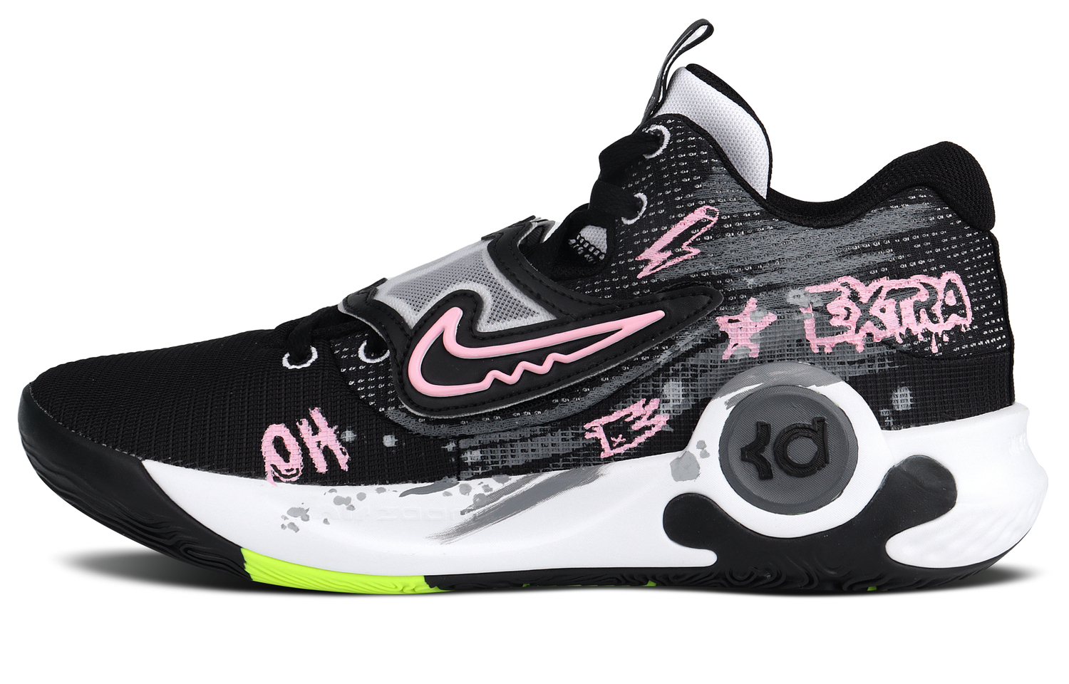 Nike Кроссовки для баскетбола KD Trey 5 X с амортизацией и износостойким покрытием мужские low top Black Rose Fuchsia
Nike Кроссовки для баскетбола KD Trey 5 X с амортизацией и износостойким покрытием мужские low top Black Rose Fuchsia