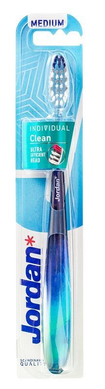 Jordan Individual Clean Medium зубная щетка, 1 шт.
Jordan Individual Clean Medium зубная щетка, 1 шт.
