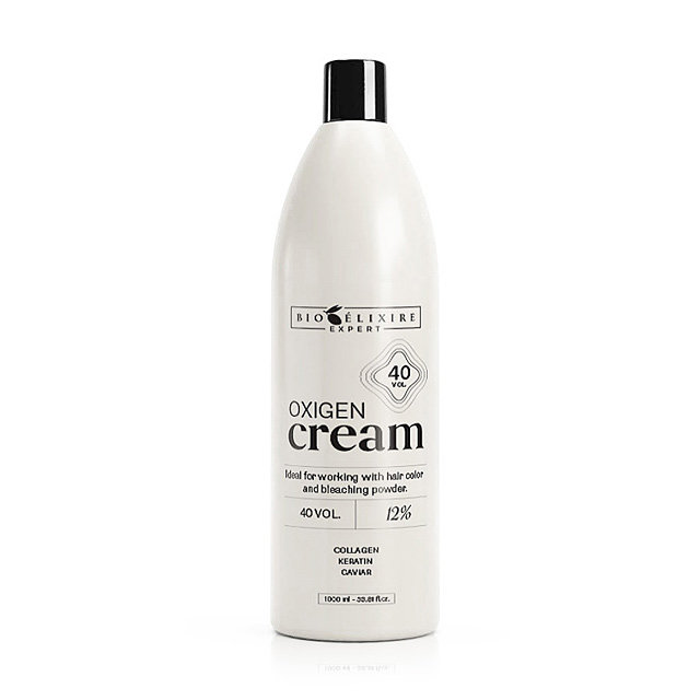 Bioelixire Oxigen Cream 12% - Питательный окислитель в креме 1000 мл
Bioelixire Oxigen Cream 12% - Питательный окислитель в креме 1000 мл