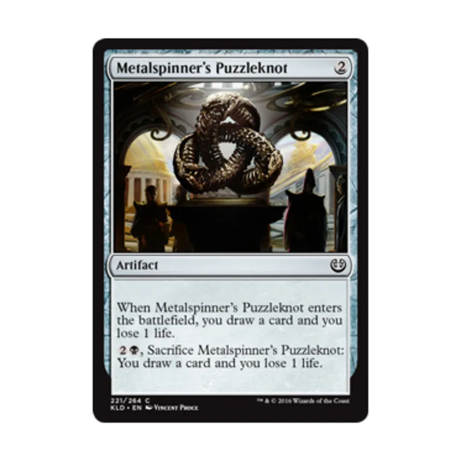 CCG Узел-головоломка металлопластика (С) (фольга), MTG - Kaladesh
CCG Узел-головоломка металлопластика (С) (фольга), MTG - Kaladesh