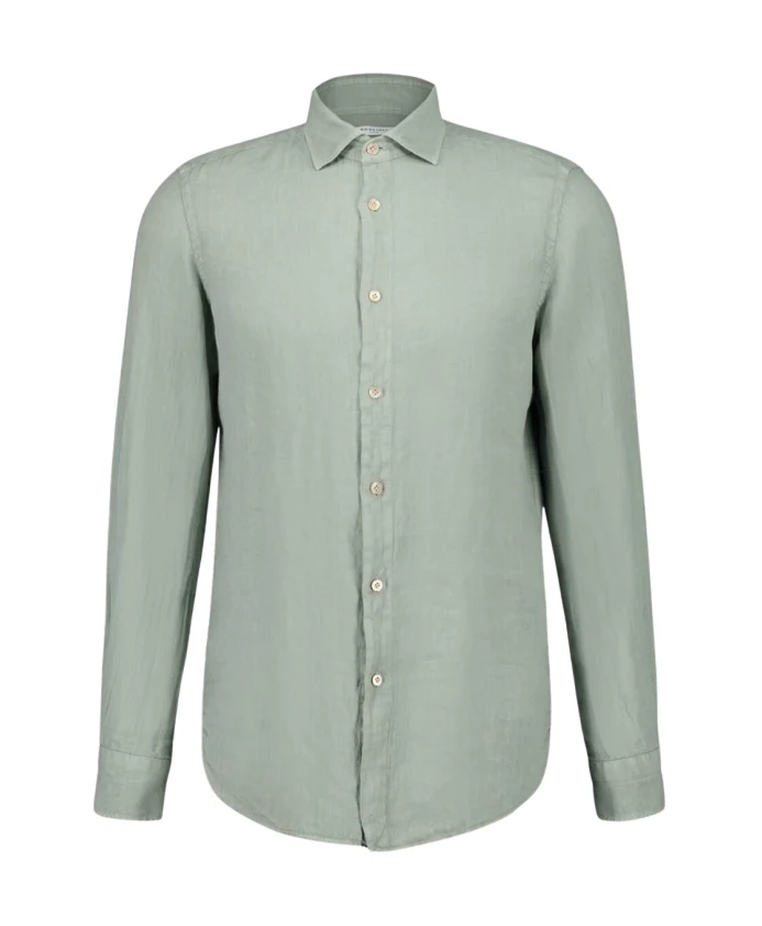 Мятно-Зеленая льняная рубашка Boglioli, зеленый
Мятно-Зеленая льняная рубашка Boglioli, зеленый